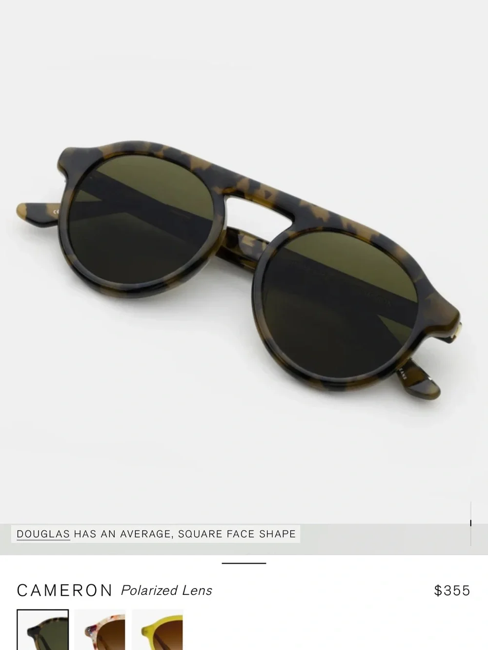 KREWE CAMERON | Tortuga Polarized Sunglasses